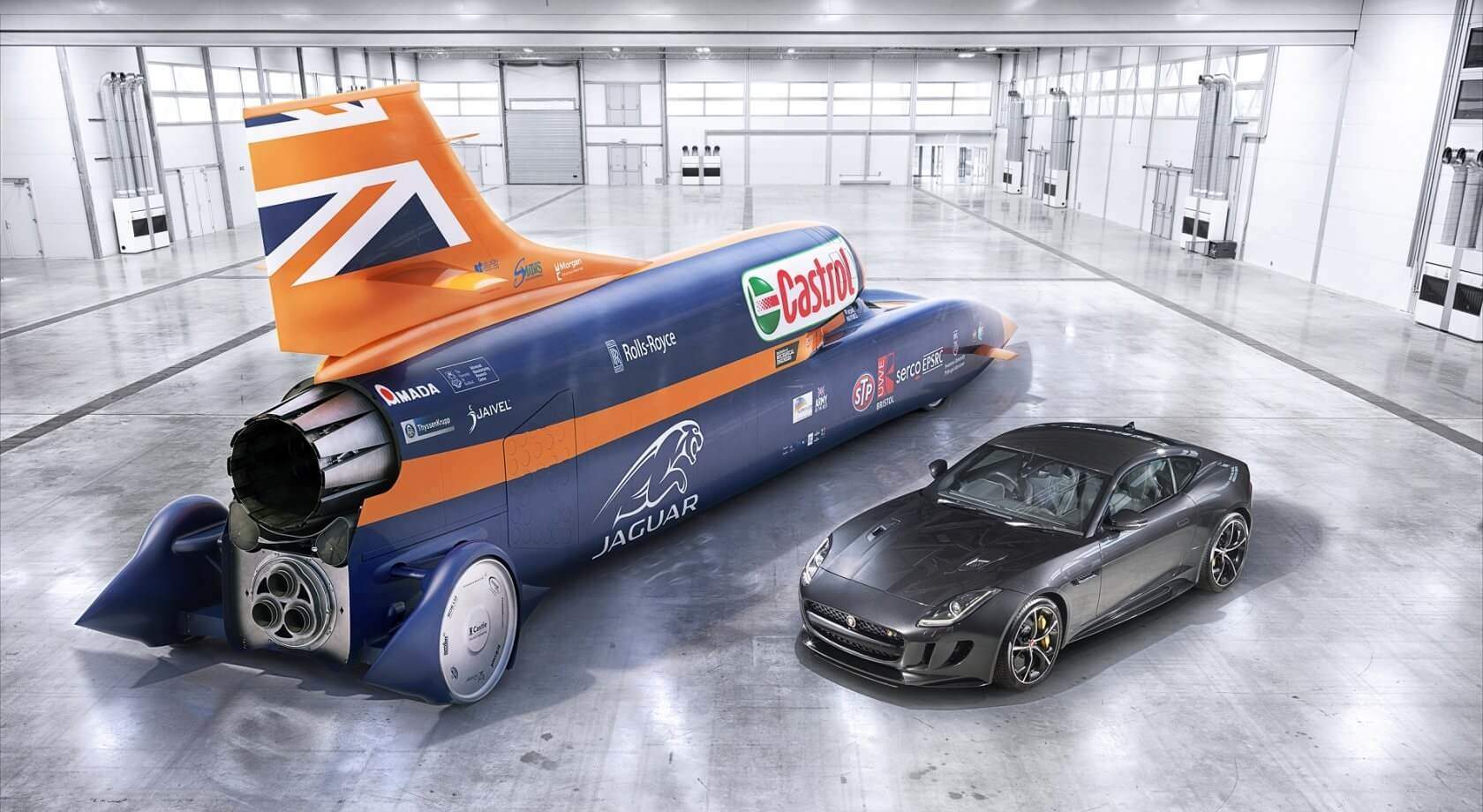 Bloodhound SSC Super Sonik Otomobil